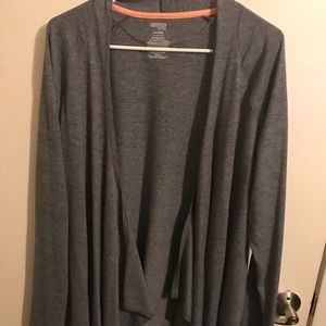 Grey cardigan
